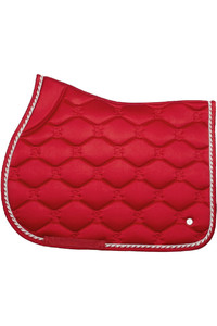 2023 PS Of Sweden Signature Jump Saddle Pad 1110-039 - Chilli Red
